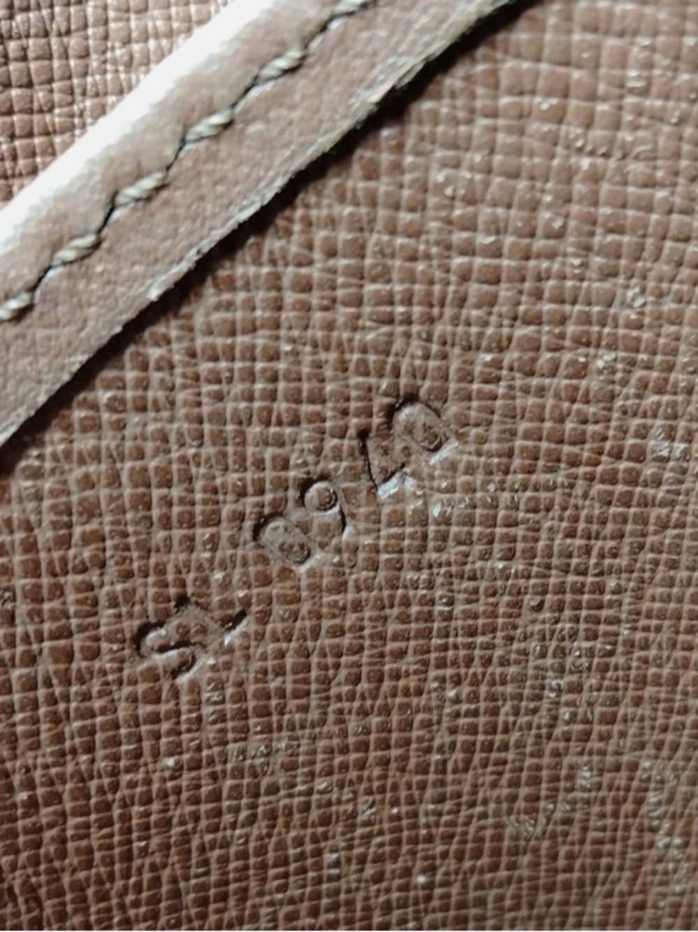 Vintage 🌟 Louis Vuitton Cartouchiere Monogram crossbody bag 💫 1990 - Picture 5 of 17